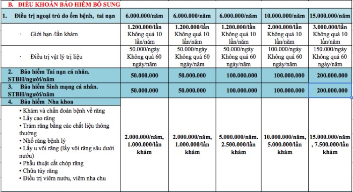 bảo hiểm Bảo Việt An Gia