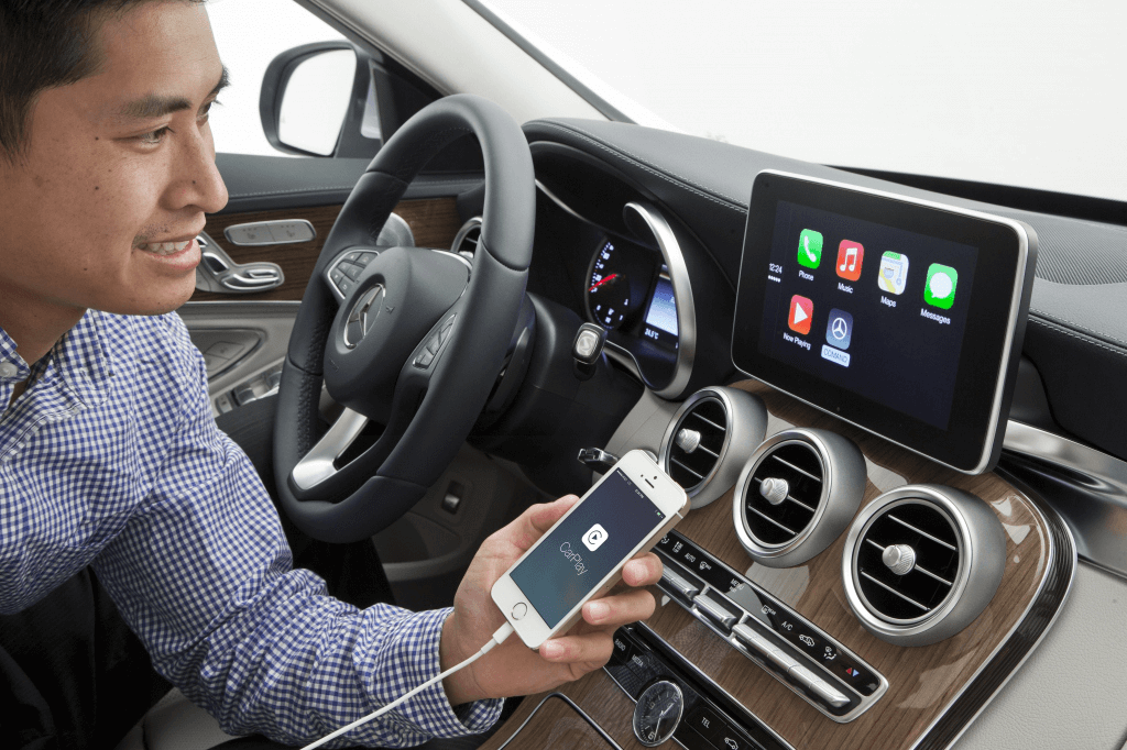 Hướng dẫn cách kết nối Apple Carplay nhanh trên xe Mercedes